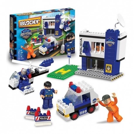 Blocky Super Policias 150pzs 01-0671