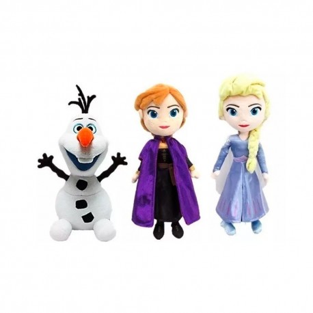 Frozen Peluche Ana y Elsa de 20 cm