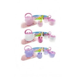 Juego de Mate Plastico Rosa 334