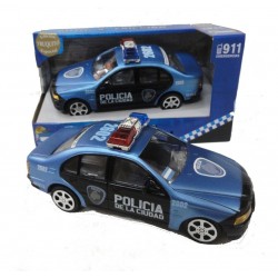 Auto Patrullero Policía de la Ciudad Friccion F9130