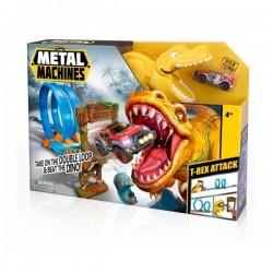 Pista con auto Zuru Metal Machines T-Rex Attack 6702