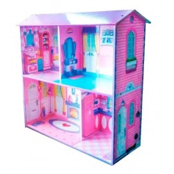 Casa de muñecas de Madera Ploteada