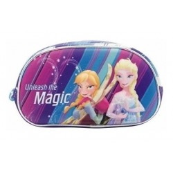 Cartuchera Frozen dos cierres 3D Cresko FA030