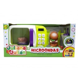 Juliana Y Julian Microondas Con Luz Y Sonido SISJYJ010