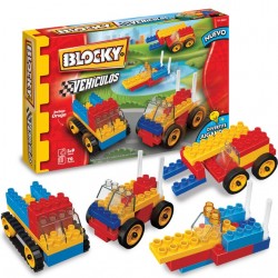 Blocky Vehiculos 2 70 Piezas