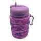 Botella De Silicona Plegable Mariposas Cresko CK270