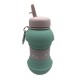 Botella de Silicona Plegable Nubes CK283