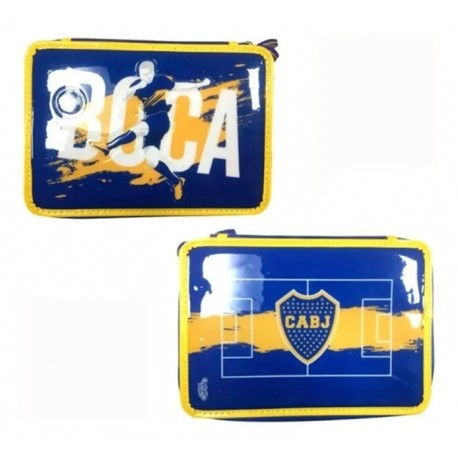 Cartuchera Boca Juniors 2 Pisos Cresko