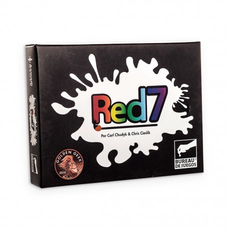 Red7 Juego De Cartas Buro Bureau RED