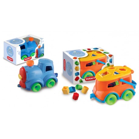 Tren Locomotora + Vagon Didactico Duravit 625 / 626