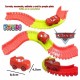 Cars Pista Flexible Luminosa 112 Piezas Faydi FDCD1901