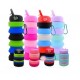 Botella de Silicona Plegable Acordeon Footy BOTFTY22