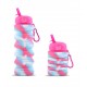 Botella de Silicona Plegable Acordeon Footy BOTFTY20