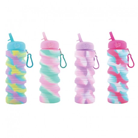 Botella de Silicona Plegable Acordeon Footy BOTFTY20