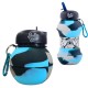 Botella de Silicona Plegable Redonda Footy BOTFTY19