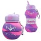 Botella de Silicona Plegable Redonda Footy BOTFTY19