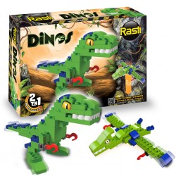 Bloques Rasti Dinos 2 en 1 72 Piezas 01-1096
