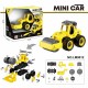 Diy Mini Camion P/ Armar C/ Herramientas Verde Isakito IK0080/1/2/3