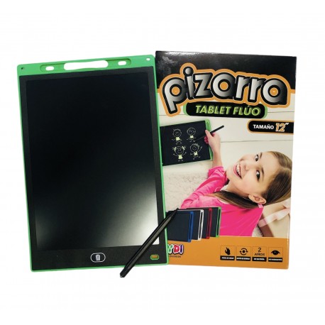 Tablero Mágico Pizarra Tablet Fluo 8.5 Faydi FD3070-12