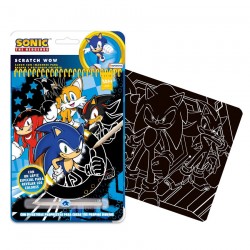Sonic Scratch wow Raspar Colorear Arte Tapimovil SNC01234