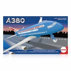 Avion A380 Friccion C/ Luz y Sonido Antex 8501