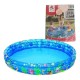 Pileta Inflable Decorada Tres Aros 1.22m x 25cm Jilong Faydi 017011