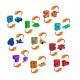 Pocket Morphers Números Transformables Shine 6888