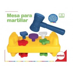 Mesa Para Martillar Descarga Encastre Antex 2281