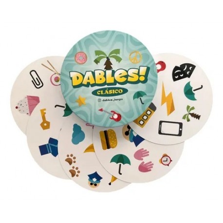 Dables Clasico Juego de Cartas Simil Dobble